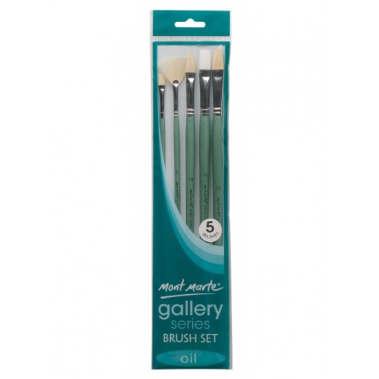 MM Gallery Series Brush Set Oils 5pc