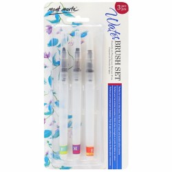 MM Water Brush Set Round F/M/B 3pc