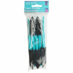 MM Foam Hobby Brush 25mm 5pc Poly Bag