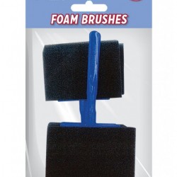 MM Foam Hobby Brush 75mm 4pc Poly Bag