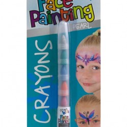 MM Kids Face Painting Nail Crayons - Pearl