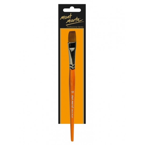 MM Artist Brush Taklon Short Bright 12