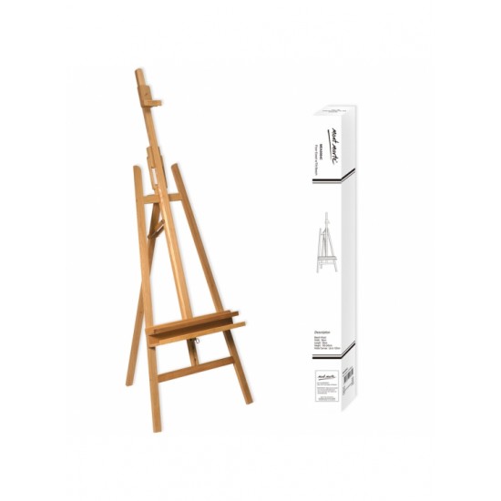 MM Floor Easel w/Tilt Beech Wood