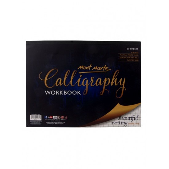 MM Calligraphy Practice Pad A4 50 sheet