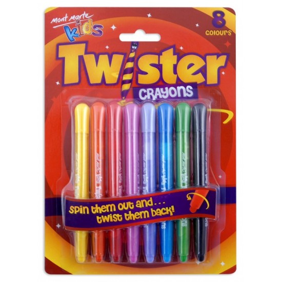 MM Twister Crayons 8pc