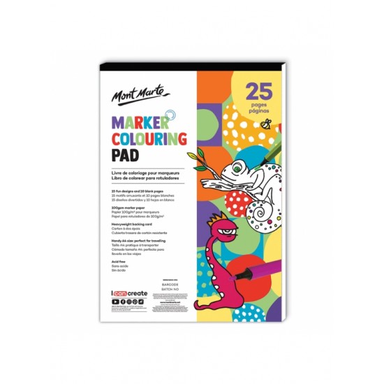 MM Marker Colouring Pad A4