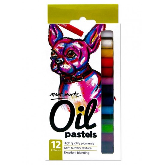 MM Oil Pastels 12pc