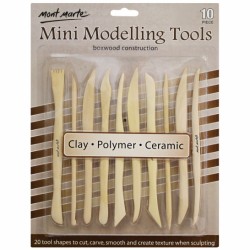 MM Mini Modelling Tools Boxwood 10pc