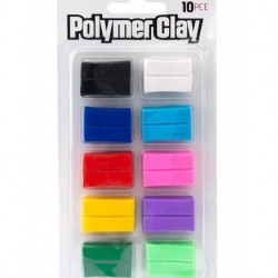 MM Make n Bake Polymer Clay 10pc Set 100g