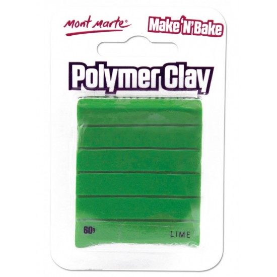 MM Make n Bake Polymer Clay 60g - Lime