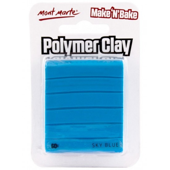 MM Make n Bake Polymer Clay 60g - Sky Blue