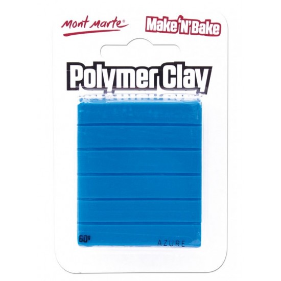 MM Make n Bake Polymer Clay 60g - Azure