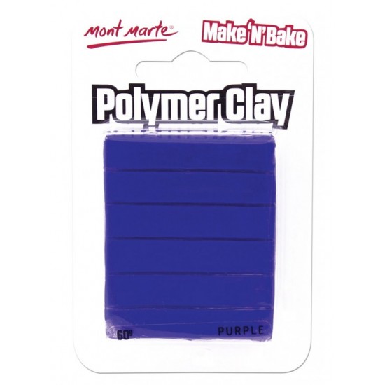 MM Make n Bake Polymer Clay 60g - Purple