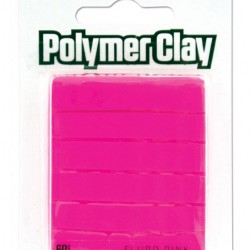 MM Make n Bake Polymer Clay 60g - Fluoro Pink