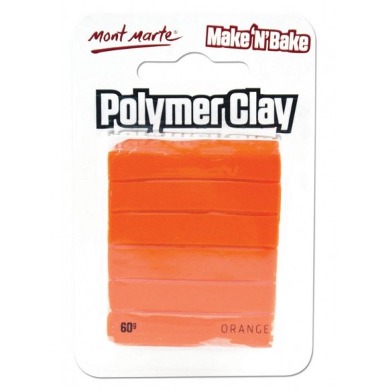 MM Make n Bake Polymer Clay 60g - Orange