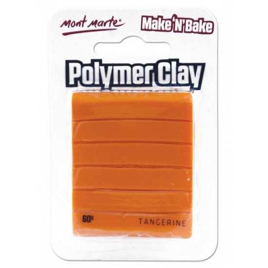MM Make n Bake Polymer Clay 60g - Tangerine