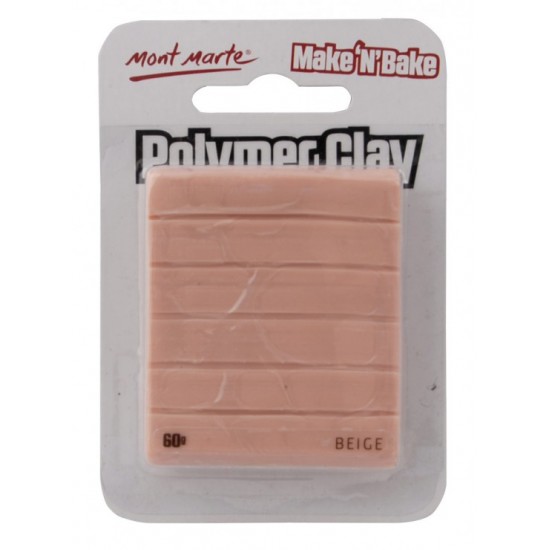 MM Make n Bake Polymer Clay 60g - Beige