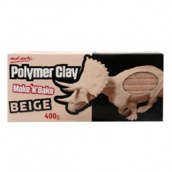 MM Make n Bake Polymer Clay 400g - Beige