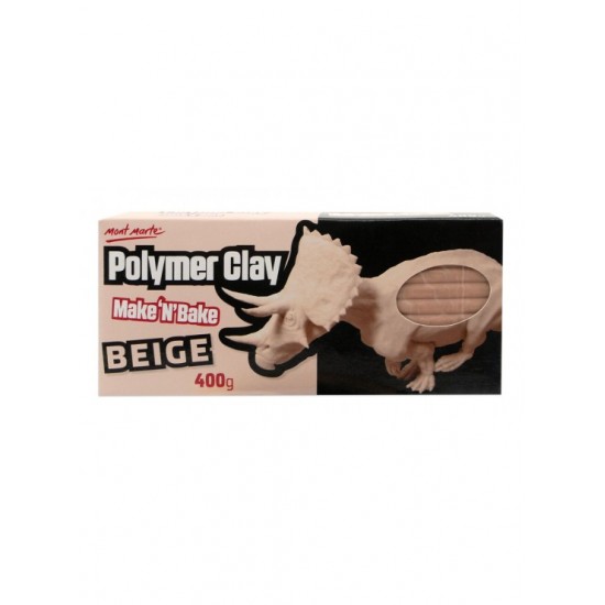 MM Make n Bake Polymer Clay 400g - Beige