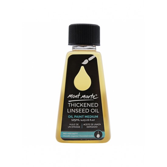 MM Thickened Linseed Oil 125ml