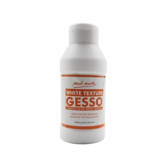 MM White Texture Gesso 250ml