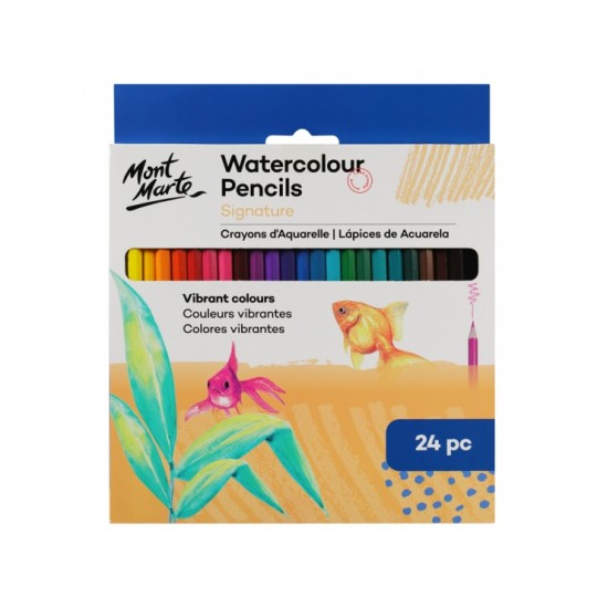 MM Watercolour Pencils 24pc