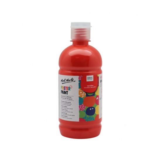 MM Poster Paint 500ml - Vermilion