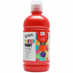 MM Poster Paint 500ml - Scarlet