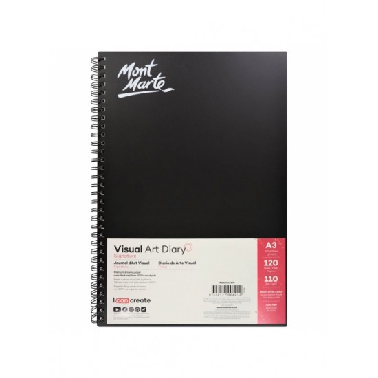 MM Visual Art Diary A3 120page