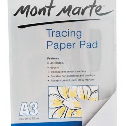 MM Tracing Paper Pad 60gsm 40 sheet A3