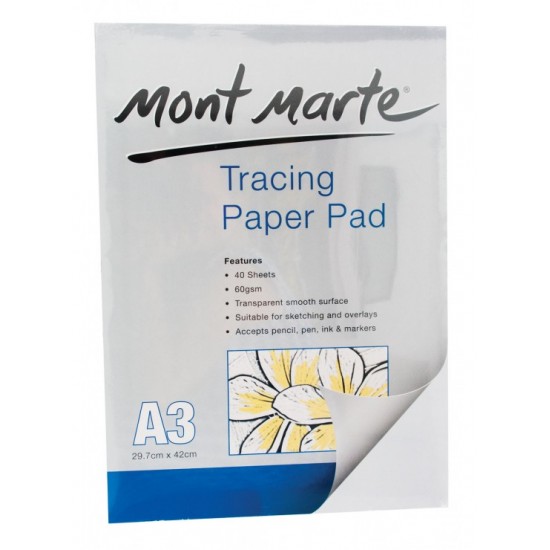 MM Tracing Paper Pad 60gsm 40 sheet A3