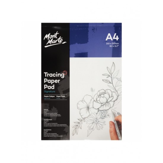 MM Tracing Paper Pad 60gsm A4 40 sheet