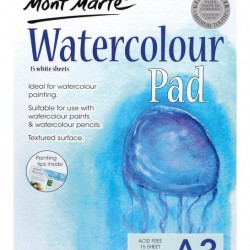 MM Watercolour Pad German Paper A3 180gsm 15sht