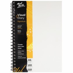 MM Visual Diary Paper Cover 120pg 110gsm A4