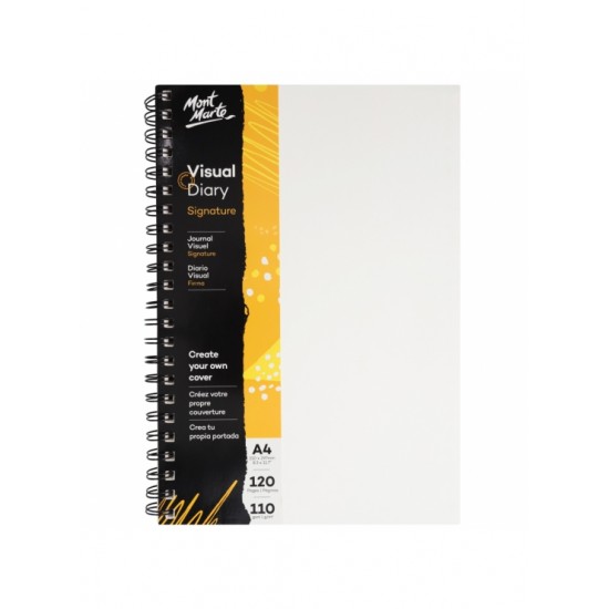 MM Visual Diary Paper Cover 120pg 110gsm A4