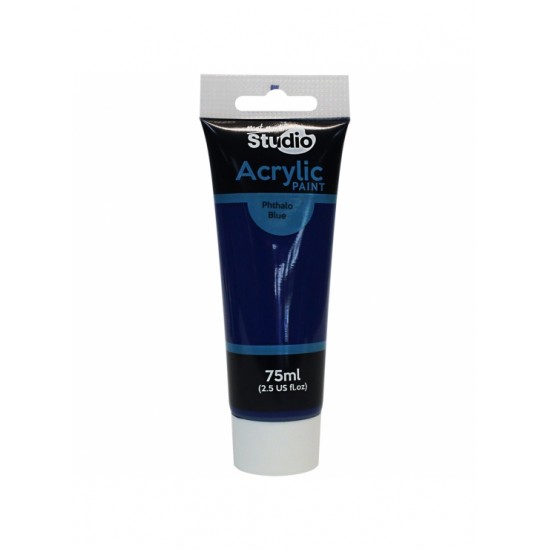 MM Acrylic Colour Paint 75ml - Phthalo Blue