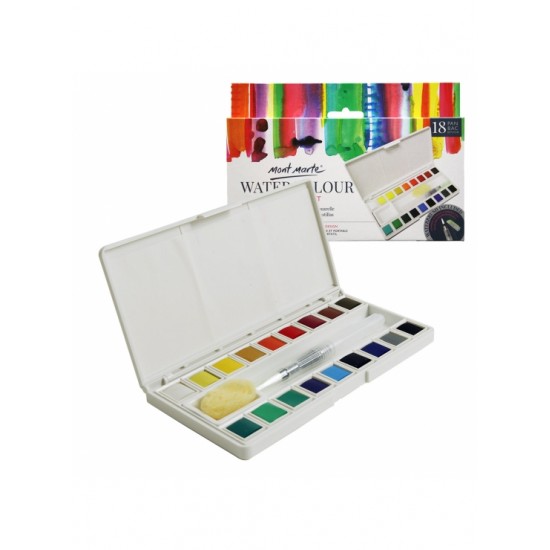 MM Watercolour Half Pan Set 22pc