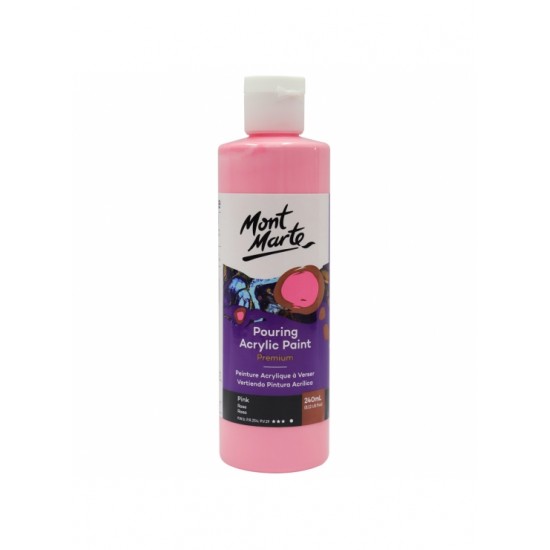 MM Pouring Acrylic 240ml - Pink