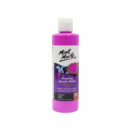 MM Pouring Acrylic 240ml - Magenta