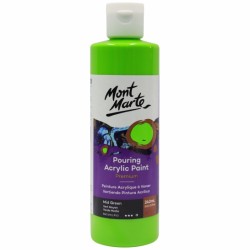 MM Pouring Acrylic 240ml - Mid Green