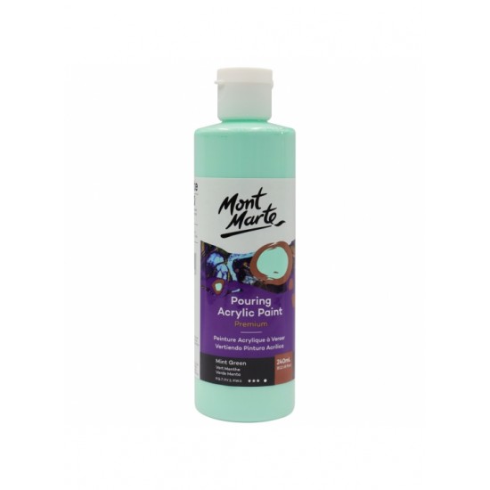 MM Pouring Acrylic 240ml - Mint Green