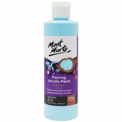 MM Pouring Acrylic 240ml - Light Blue