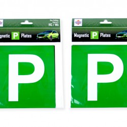 VIC/WA P GREEN PLATE MAGNETIC/2