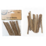 8CM WOOD STICKS/10