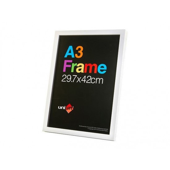 29.7X42CM/A3 MDF POSTER FRAME WHITE