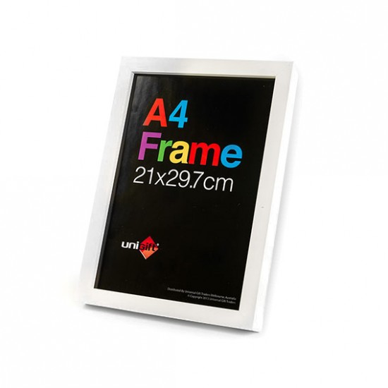 21X29.7CM/A4 MDF POSTER FRAME WHITE