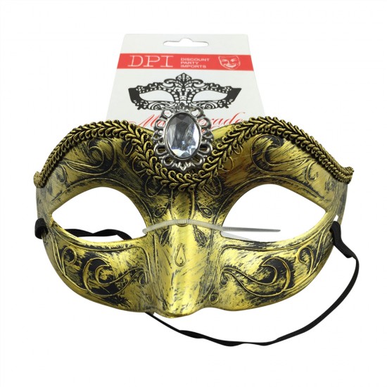 Gold Masquerade WClear Diamond