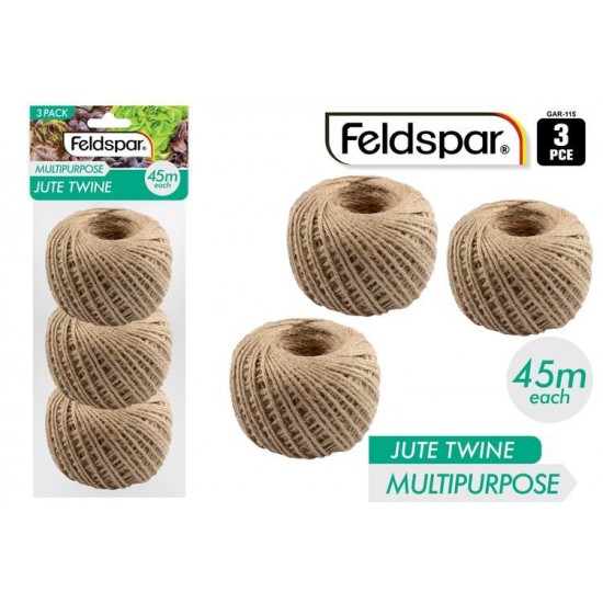 3pce Garden Twine Rope-45Meters