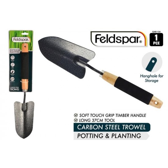 1pce Carbon Steel Trowel-37x8cm